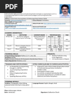 Subhankar Ghosh CV