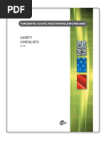 Horizontal Plastic Injection Molding Machine Safety Checklists RG PDF