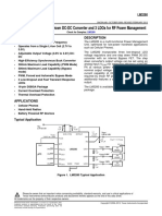 Lm3280 Adjustable Step-Down DC-DC Converter and 3 Ldos For RF Power Management