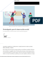 Prototipado para La Innovación Social by Fjord LATAM INSITUM Vox Medium