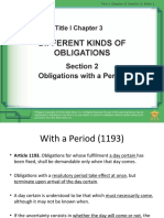 Chapter 3 (Section 2) - Obligations With A Period