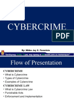 Cybercrime: By: Nikko Jay E. Pavericio