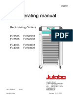 Operating Manual: Recirculating Coolers