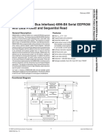 NM93CS66 (MICROWIRE™ Bus Interface) 4096-Bit Serial EEPROM With Data Protect and Sequential Read