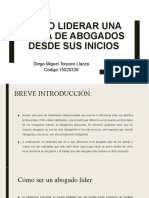 Cómo Liderar Una Firma de Abogados Desde Sus Inicios