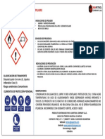 Etiqueta Acido Acetico Glacial