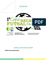 Projeto 1 Copa Recanto Futsal Feminino