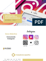 GD1-Instagram para El Desarrollo de Marcas