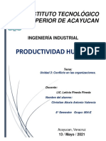 Actividad 3 Productividad Humana