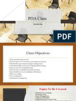 Introduction To CSEC POA