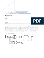 EC-273 Lab: Experiment 3