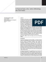 Financial Forecasting: An Empirical Study On Box - Jenkins Methodology With Reference To The Indian Stock Market