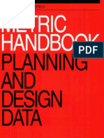 Metric Handbook - Planning and Design Data. 3rd Edition. Part 0 - Contents, Preface and Acknowledgements. (1 of 48)