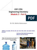 CHY 1701 Engineering Chemistry: Module 2 - Part B