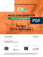 FCTC ENERGIES 5 Note DInformation