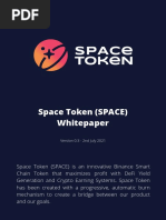 Space Token (SPACE) Whitepaper: Version 0.3 - 2nd July 2021