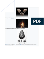 Use of Tools: "A Sharp Rock", An Pebble Tool, The Most Basic of Human Stone Tools