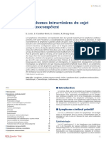 Lymphomes Intracraniens Du Sujet Immunocompétents