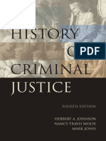 Mark Jones - History of Criminal Justice, Fourth Edition (2008, Anderson)