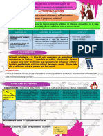 Eda 5 Ficha de Aprendizaje (Actividad 3) - Vii Ciclo