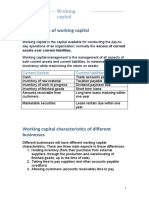 (Lecture 12) - Working Capital