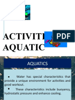 Aquatic Activities