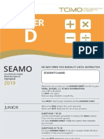 PDF Seamo Past Paper D 2019 DL