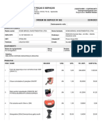 Ordem de Servico 562 XCMG BRASIL INVESTIMENTOS LTDA