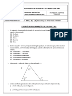 Sesi/Senai Integrado - Barbacena-Mg: 8 Ano A B