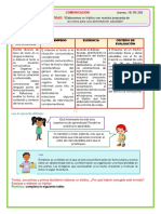 Comunicación - Miércoles 15 - Semana 24 - 6° Grado