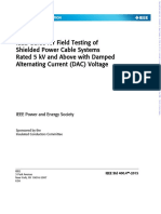 400.4-2015 Guide For Field Testing of Shielded Power Cable Systems Rated 5kV and Above With Damped Alternating Current (DAC) Voltage PDF