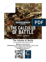 David Guymer - The Calculus of Battle (Audio Drama)