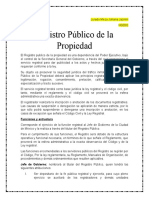 Registro Público de La Propiedad