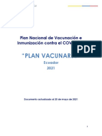 01 Plan Nacional de Vacunacion e Inmuniczacion Contra El COVID 19 Ecuador 2021 1