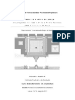 Uma Praça Dentro Do Terreiro, Os Projectos de José Adrião e Pedro Pacheco Par o Terreiro Do Paço