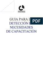 Guia para La Detecci N de Necesidades de Capacitaci N