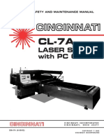 Em 474 N 09 02 Cincinnati CL 7a Laser System With PC Control Operation Safety and Maintenance Manual