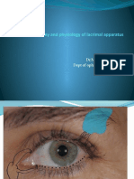 Anatomy and Physiology of Lacrimal Apparatus: Dr.M.keerthana Dept of Ophthalmology