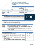 Technical and Business Writing New Outline