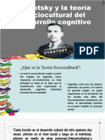 Vygotsky y La Teoría Sociocultural Del Desarrollo Cognitivo