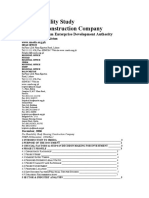 Pre-Feasibility Study Housing Construction Company: Small and Medium Enterprise Development Authority