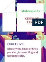 MATH 4-Kinds of Lines