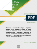 Apresentação Verificação Oficial de Programas de Autocontrole - SISBI