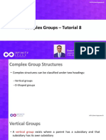 Complex Groups - Tutorial 8: Dasun Mendis