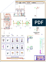 Plano de Instalaciones Sanitarias SS - HH - Cancha Sintetica