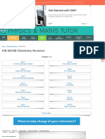 CIE IGCSE Chemistry (0620 & 0971) Revision - PMT