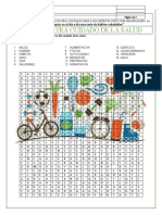 Sopa de Letras Cuidado de La Salud