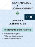 Investment Analysis & Portfolio Management