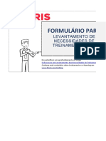 Formulario Levantamento Das Necessidades de Treinamento Literis