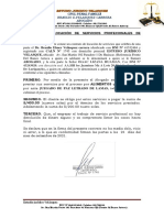 Contrato de Servicio de Abogados 2021